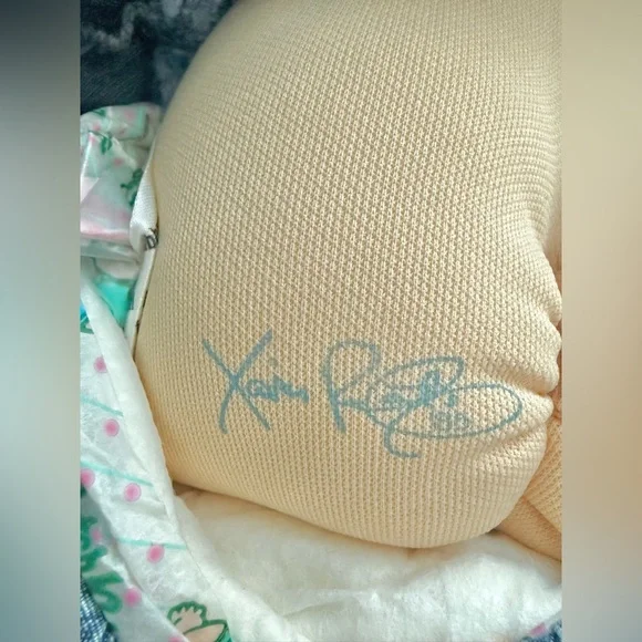 Vintage Cabbage Patch Doll in Denim Dress with Blonde Hair - Picture 14 of 15